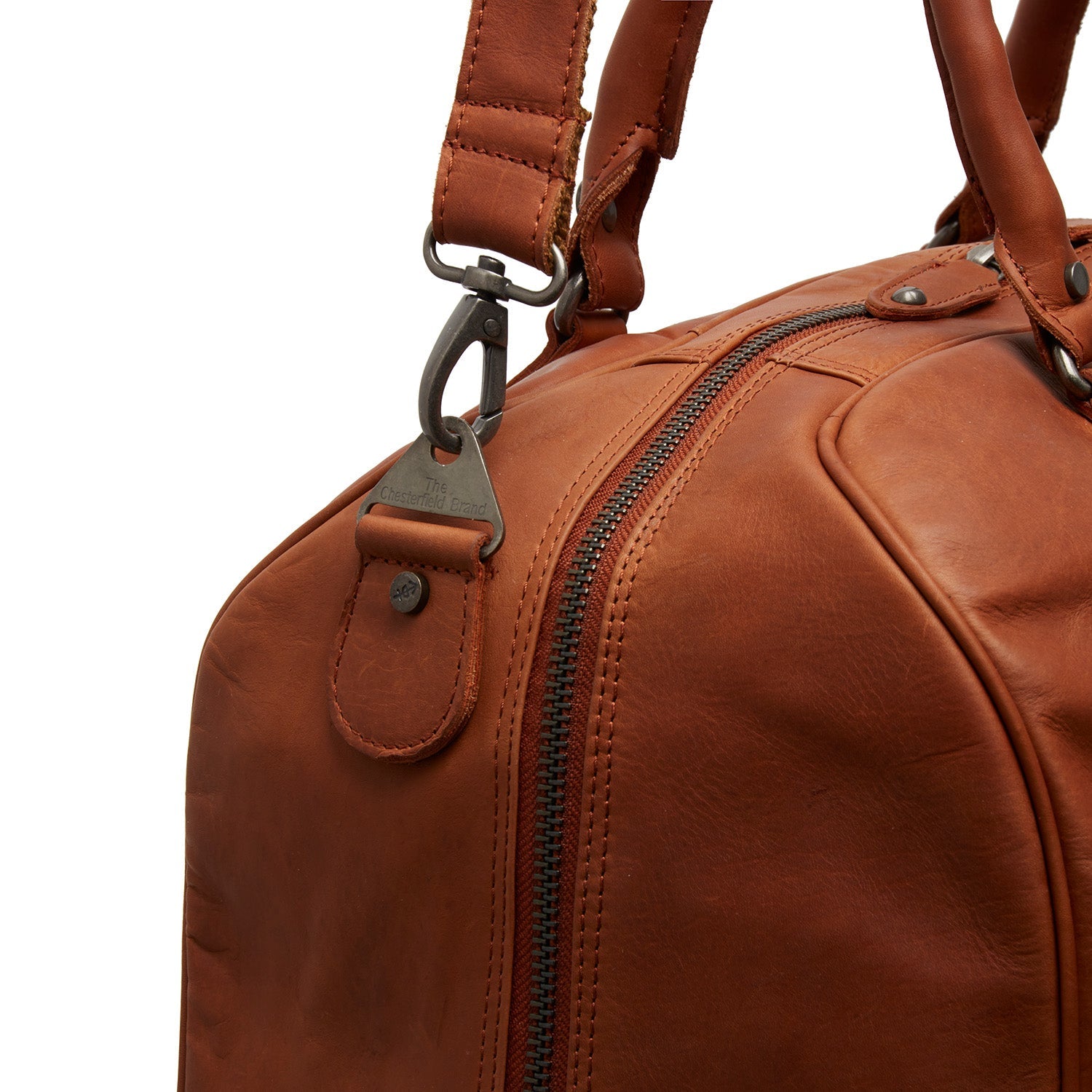 Sac de week-end en cuir - The Chesterfield Brand Liam Cognac