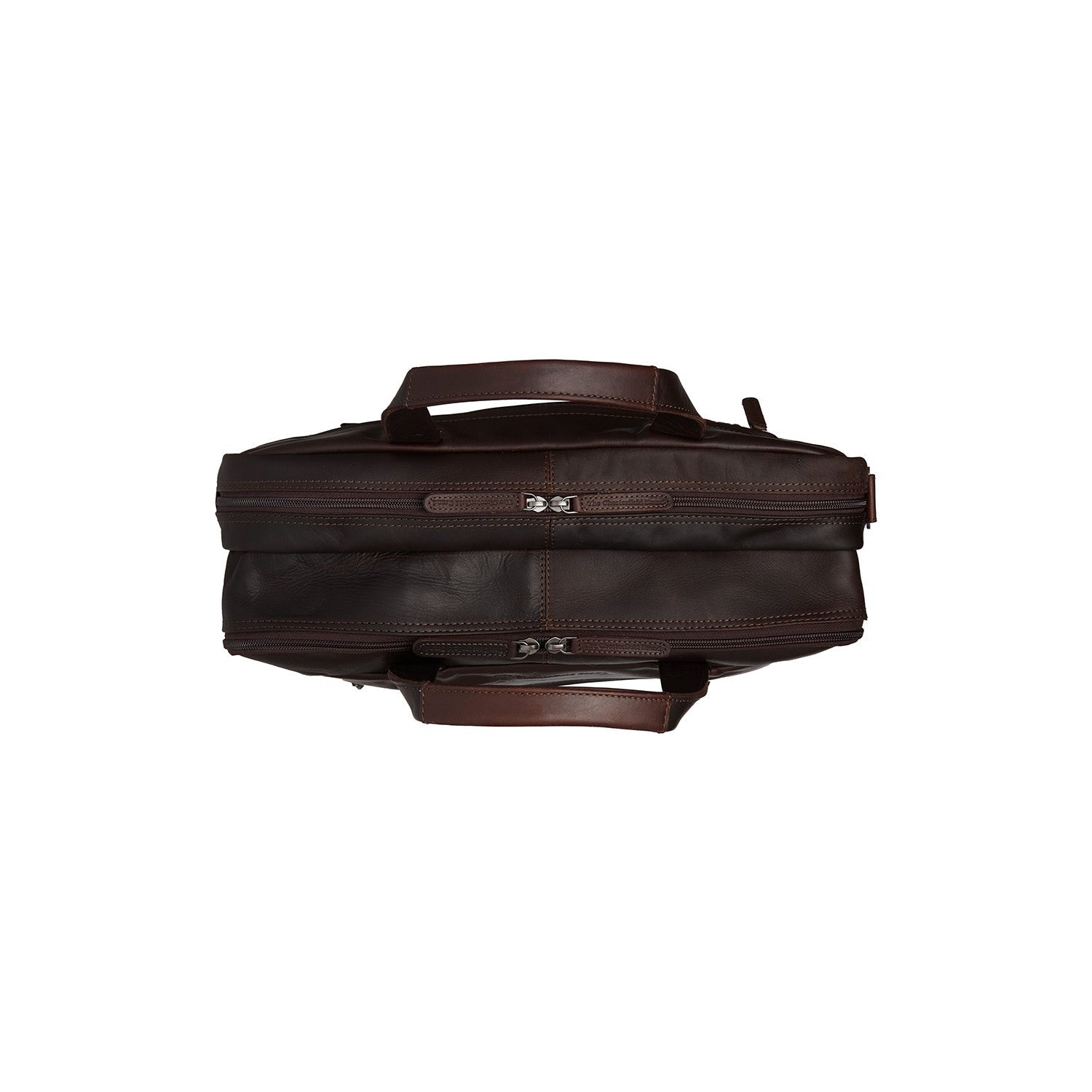 Sac pour ordinateur portable en cuir - The Chesterfield Brand Ryan Marron