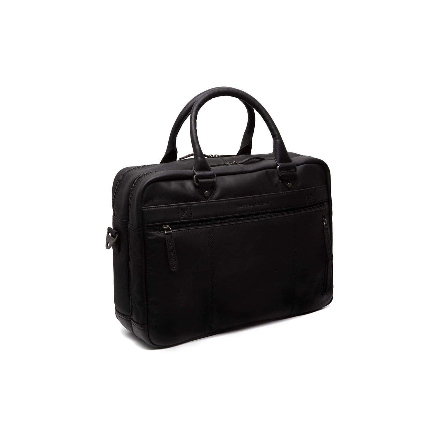 Sac pour ordinateur portable en cuir - The Chesterfield Brand Boston Noir