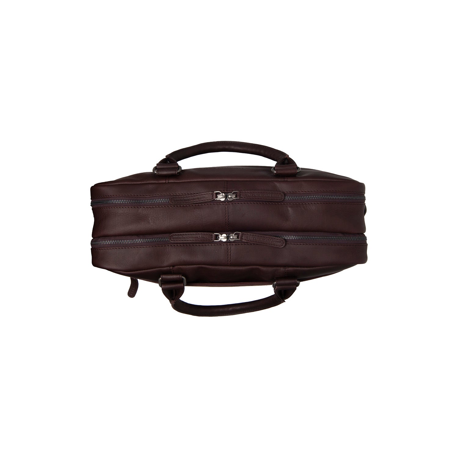 Sac pour ordinateur portable en cuir - The Chesterfield Brand Boston Marron