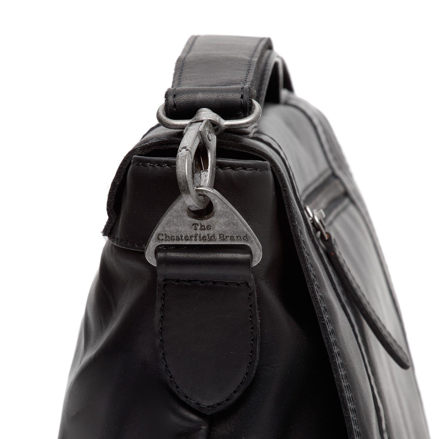 Sac pour ordinateur portable en cuir - The Chesterfield Brand Veneto Noir