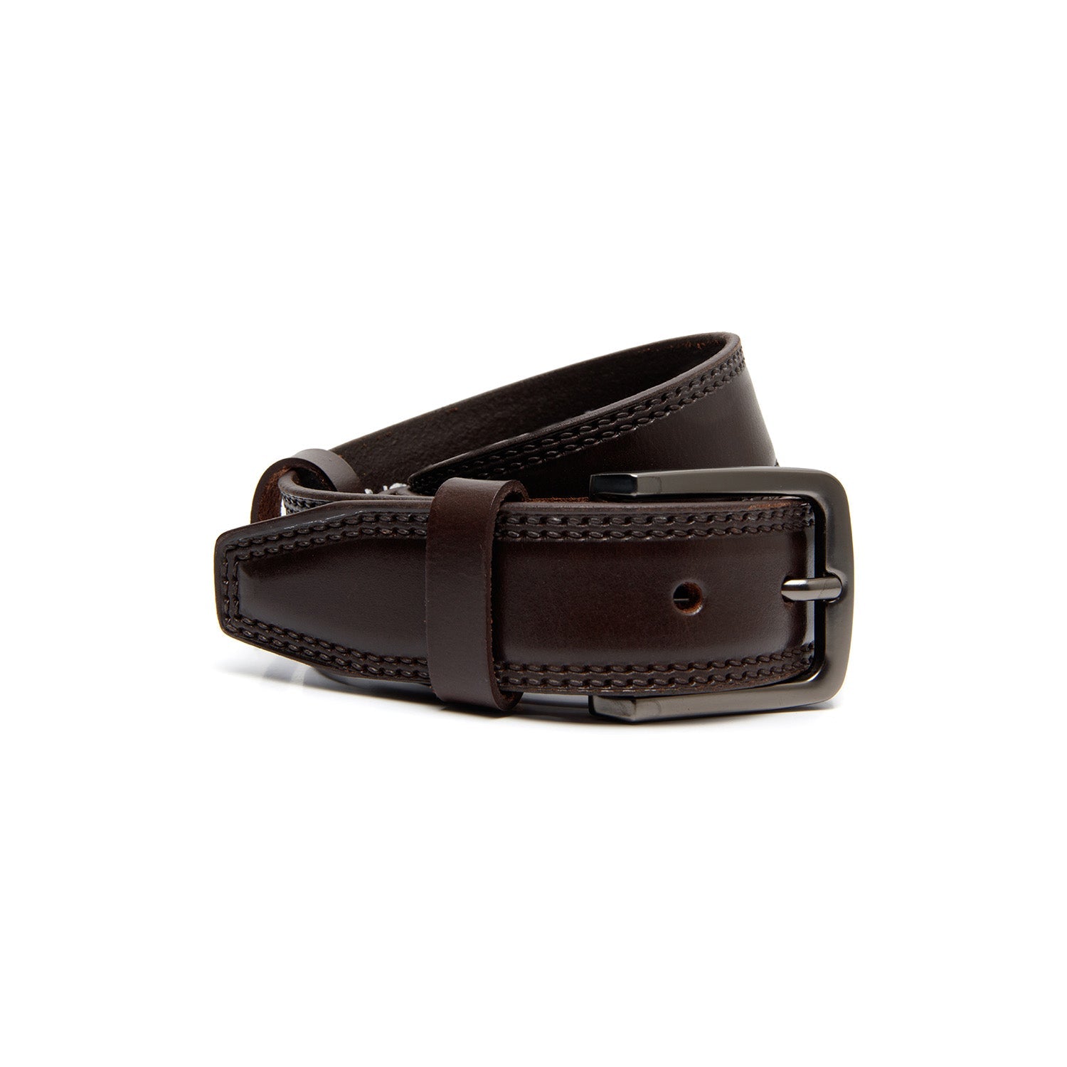 Ceinture en cuir de buffle – The Chesterfield Brand Tanaro Marron