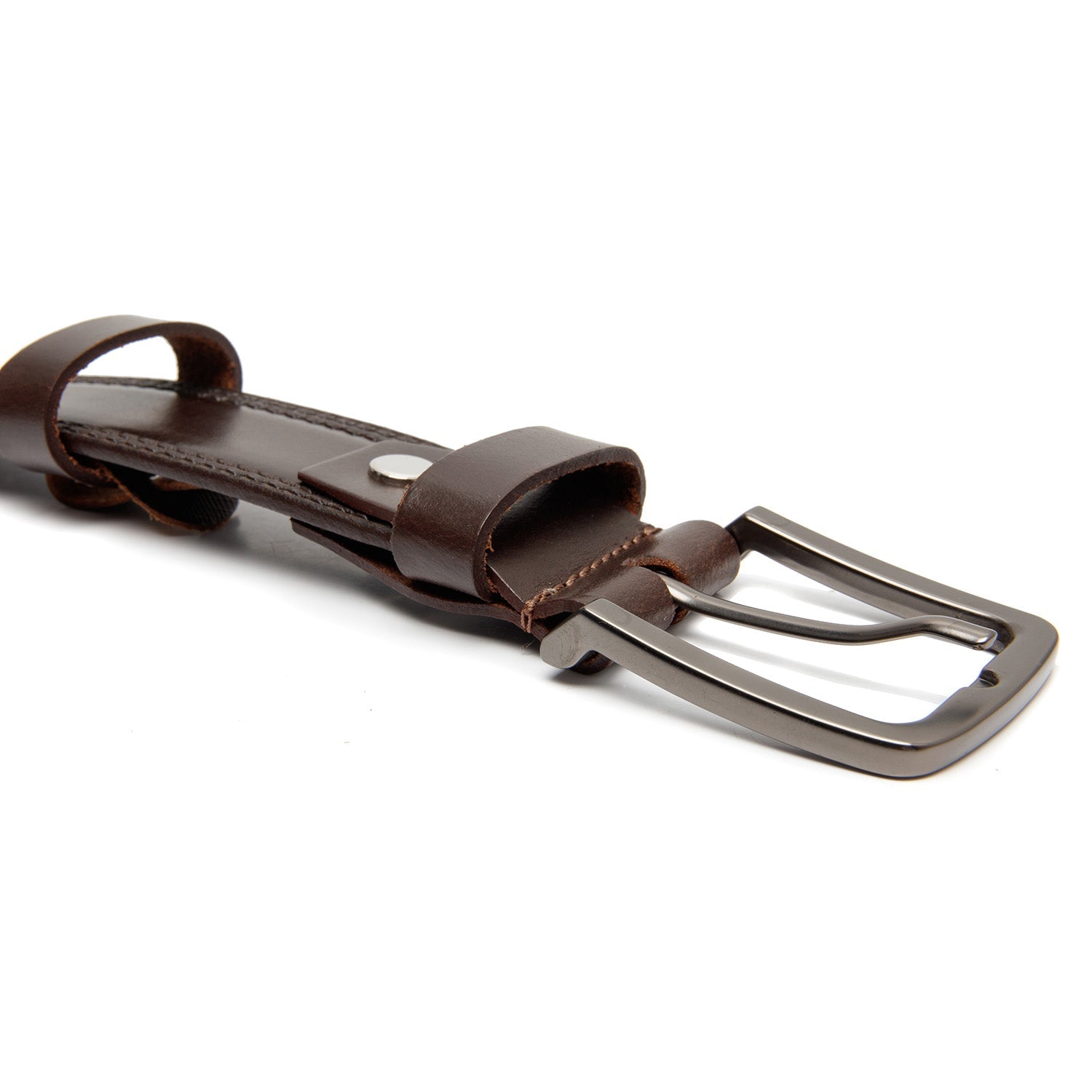 Ceinture en cuir de buffle – The Chesterfield Brand Tanaro Marron