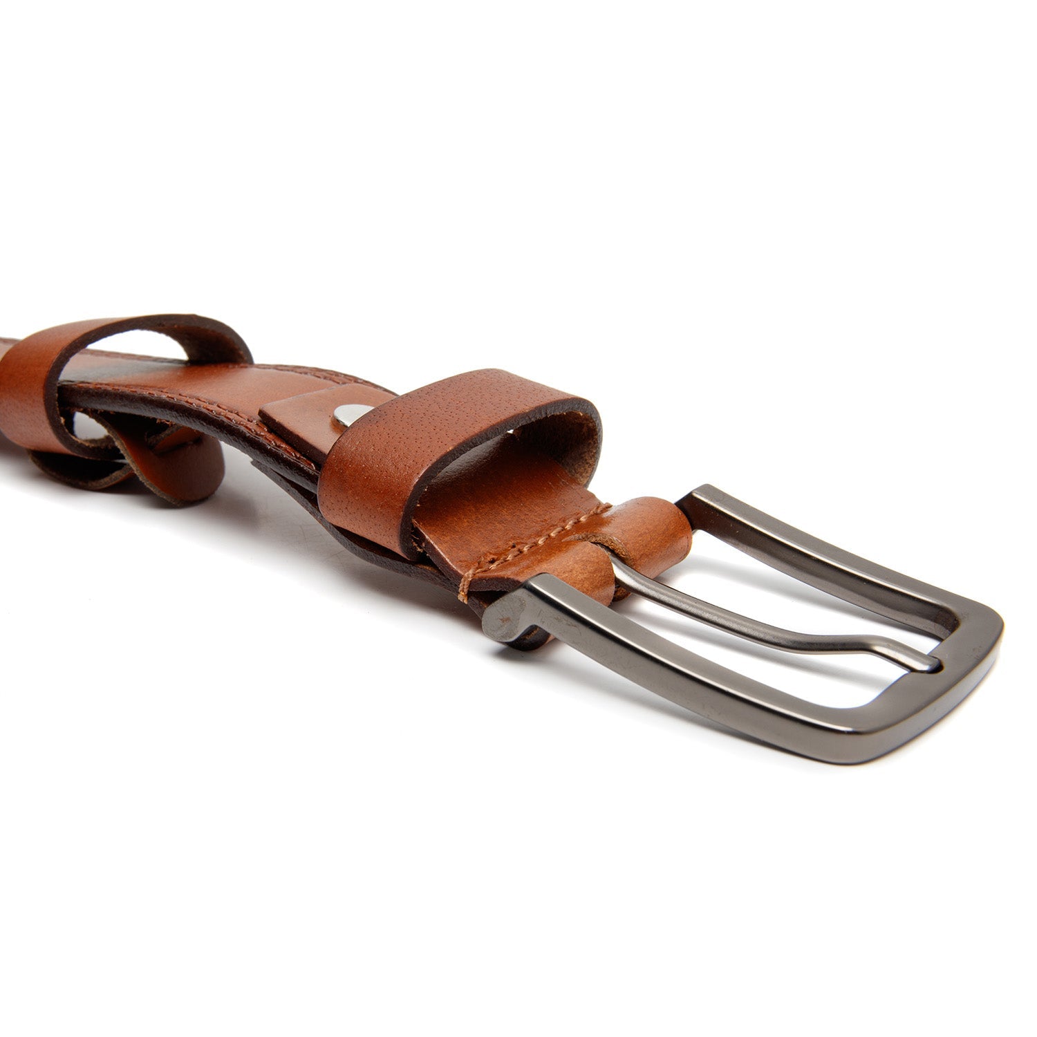 Ceinture en cuir de buffle – The Chesterfield Brand Tanaro Cognac