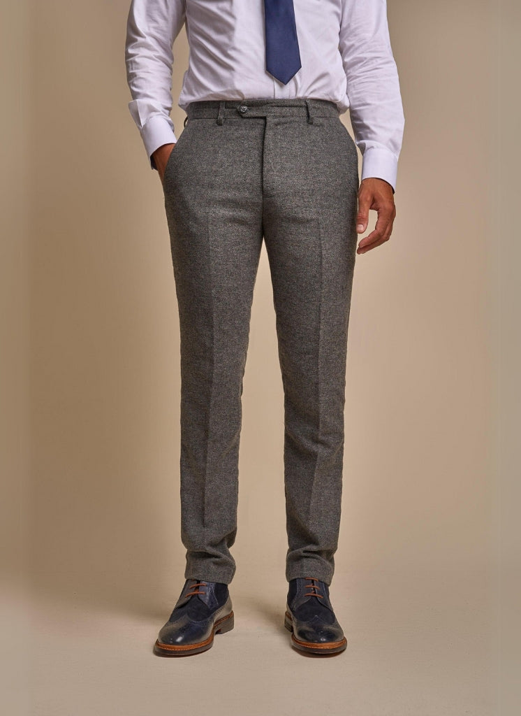 Cavani - Pantalon Martez Gris Tweed