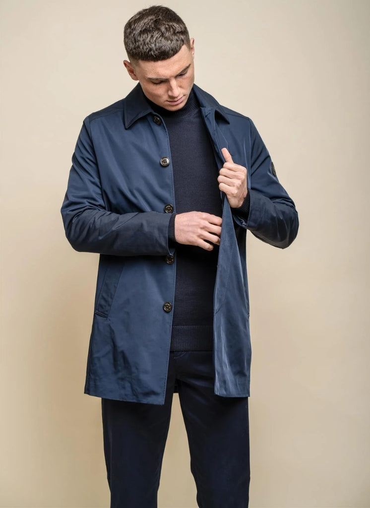 Manteau Cavani Barracuda – Bleu marine