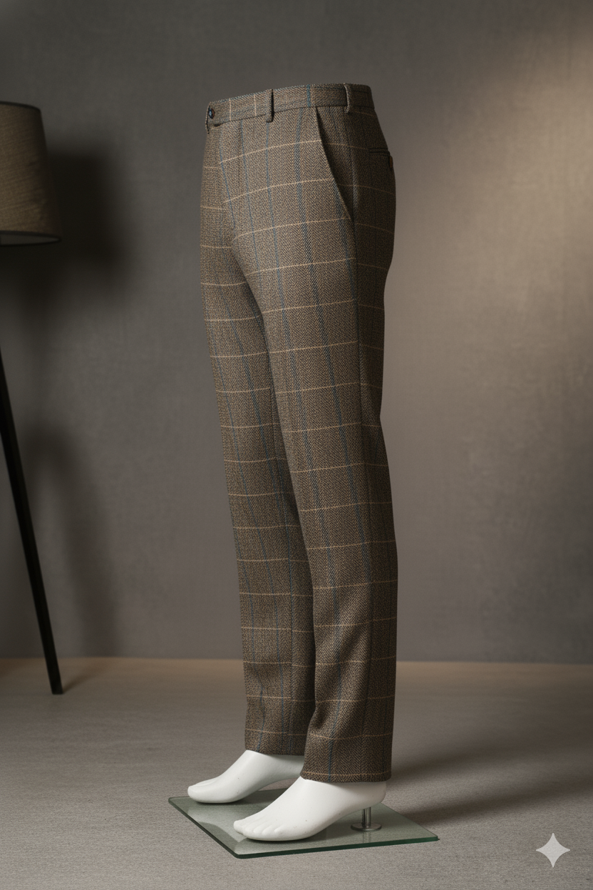 CASTLESON - Pantalon Baron Brun