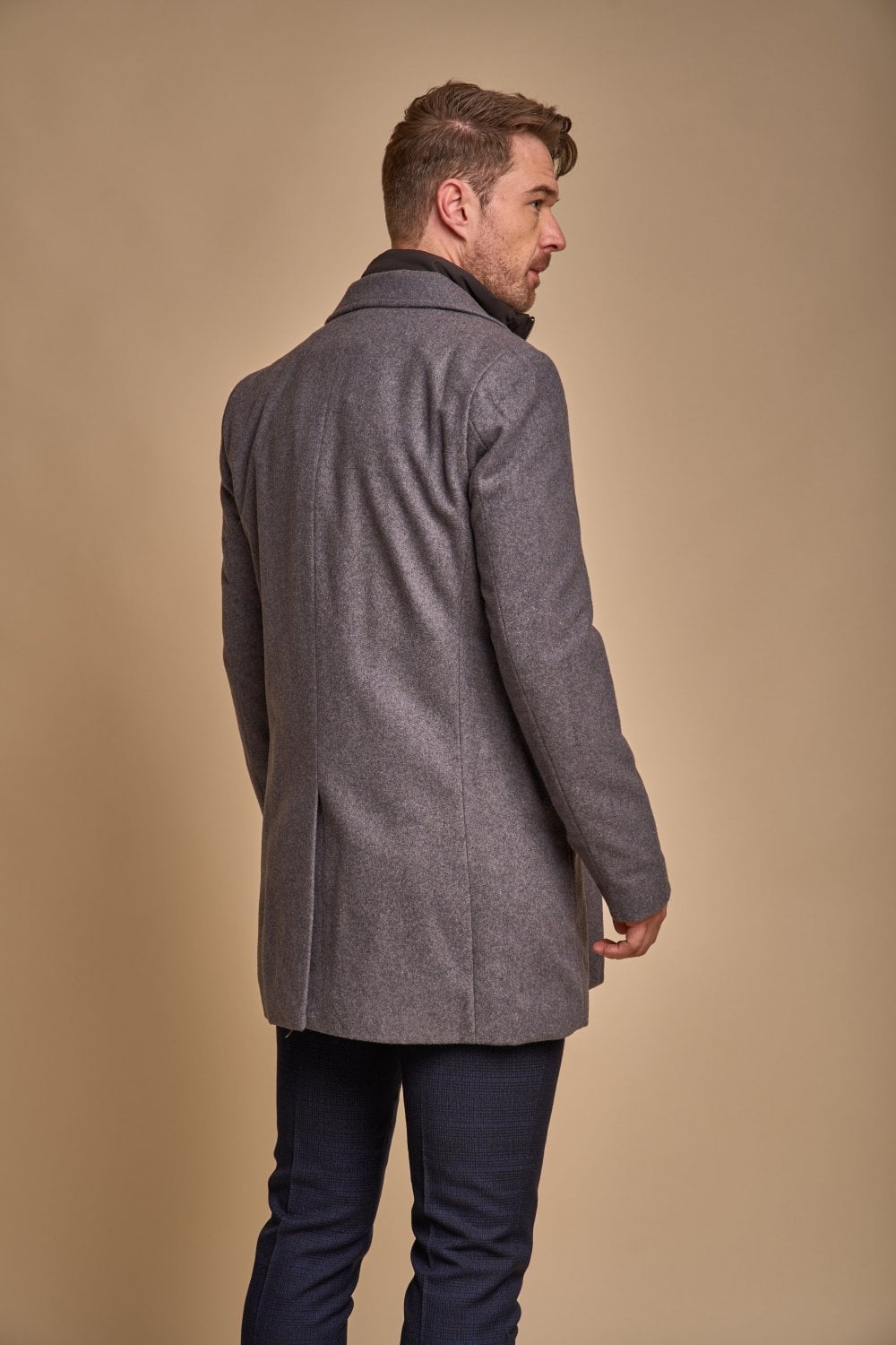 Manteau hommes Sanford - Gris - Cavani - Mantel