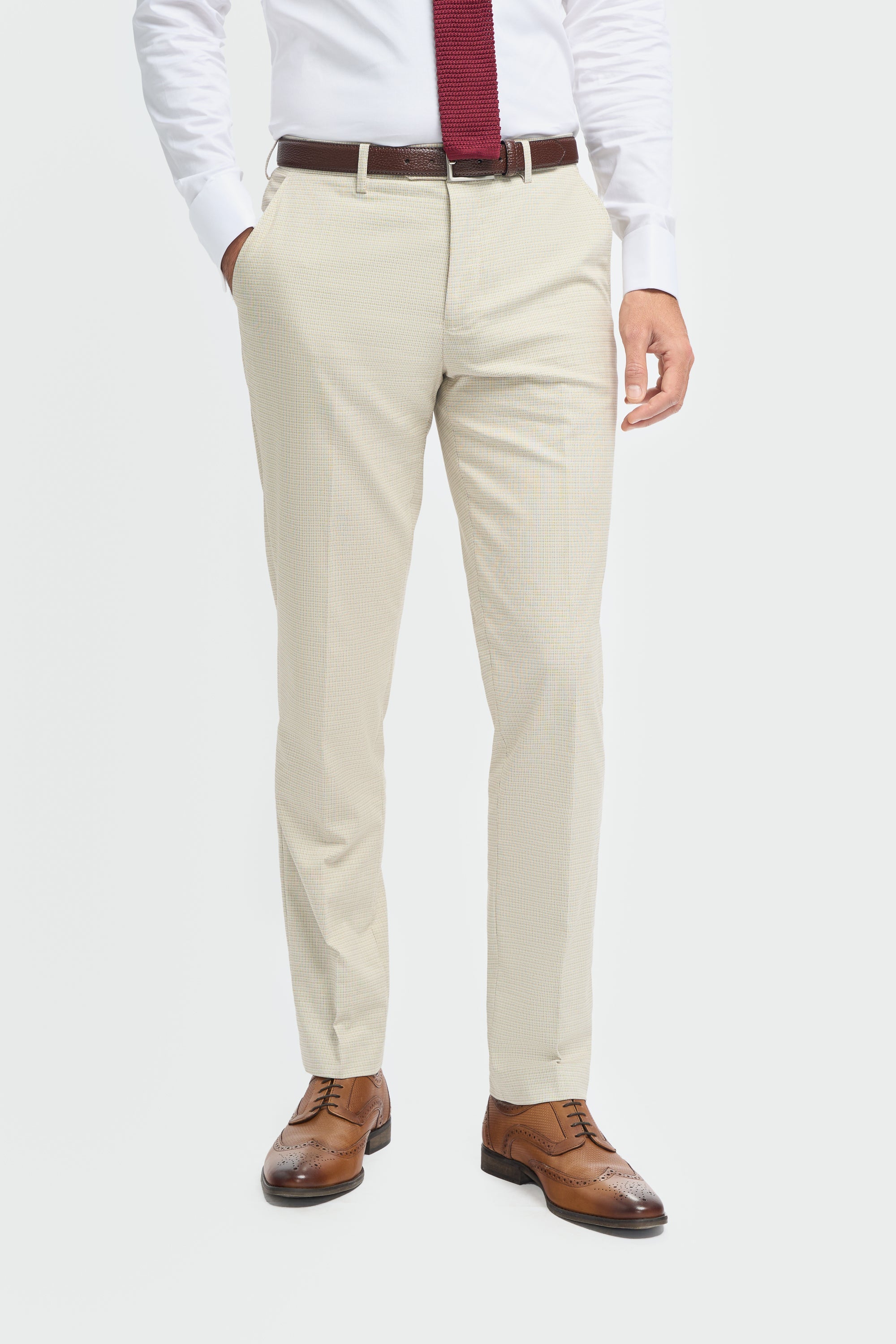Costume trois pièces pour homme - Cavani Hampton Beige