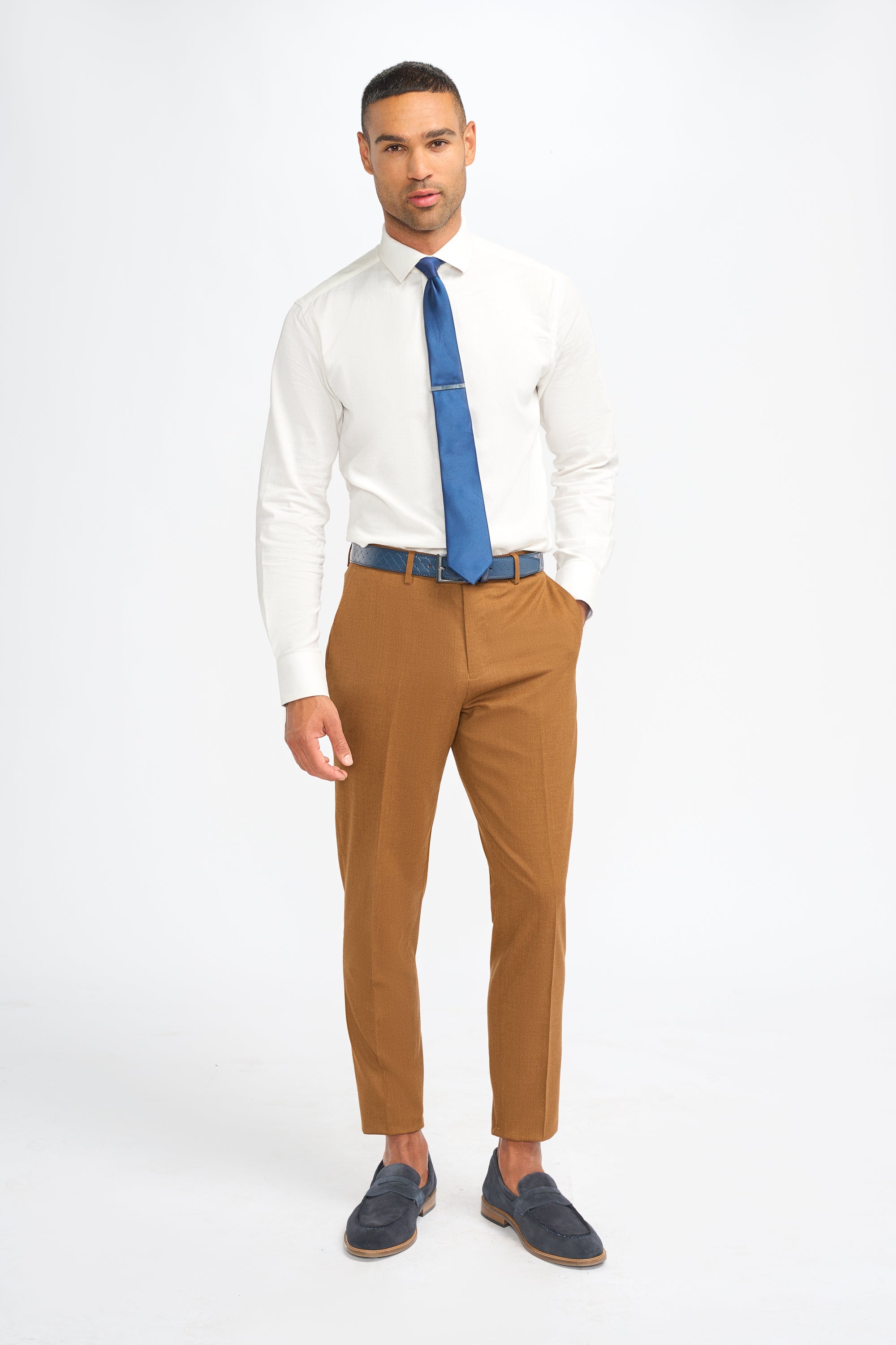 Costume trois pièces pour homme – Cavani James Sierra Laine Super 130s