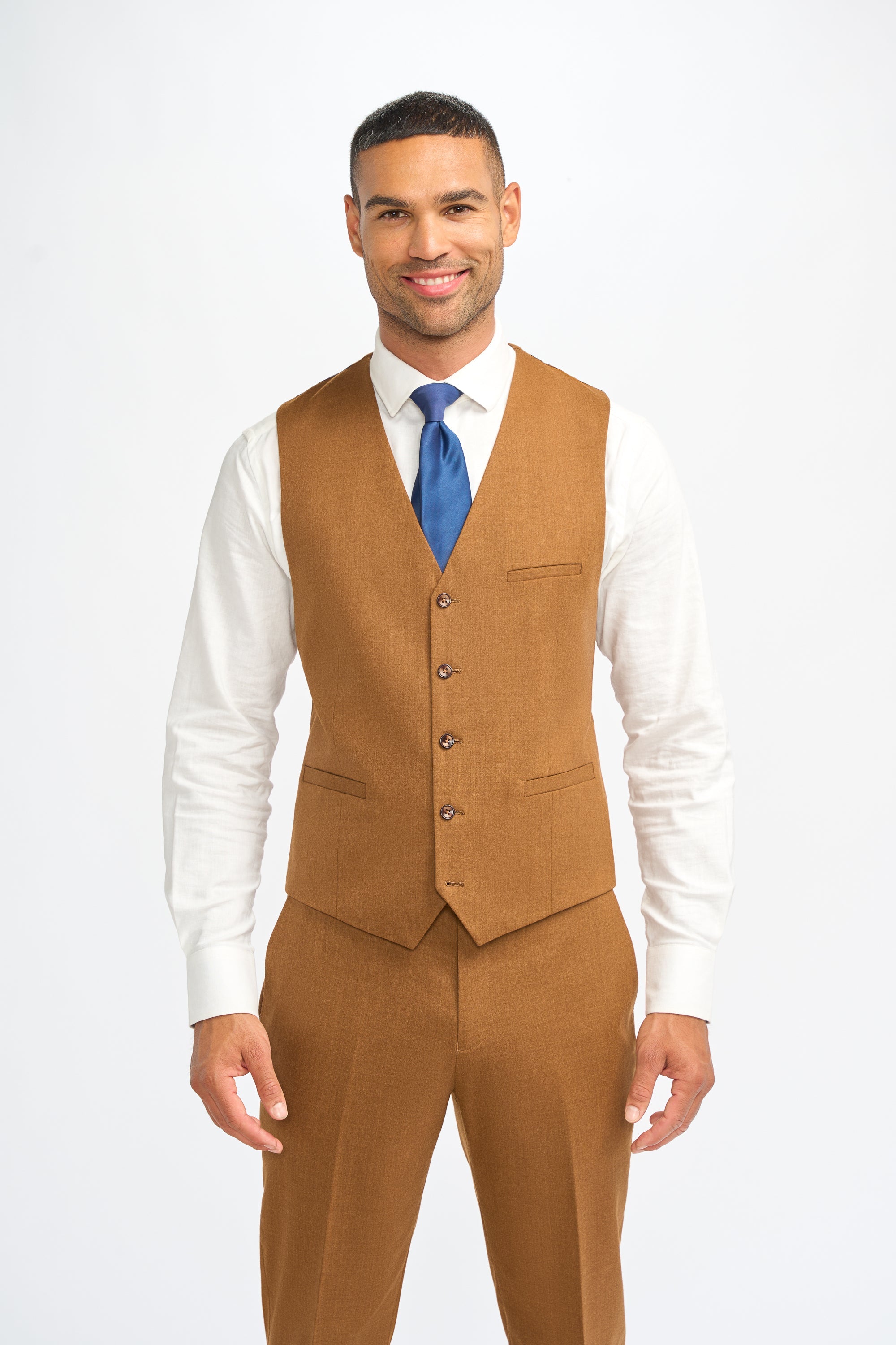 Costume trois pièces pour homme – Cavani James Sierra Laine Super 130s