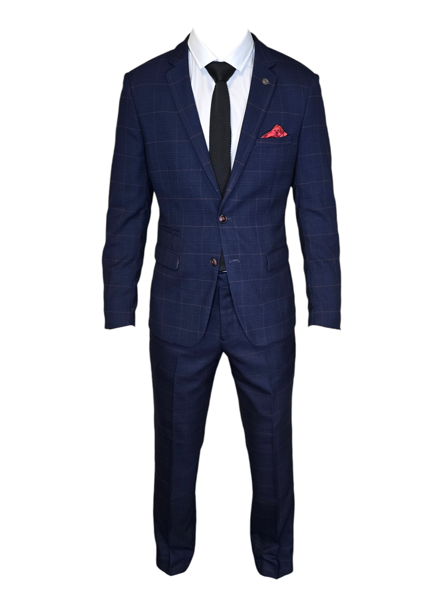 Costume pour gentlemen en bleu marine 2 pièces - Edison Redline