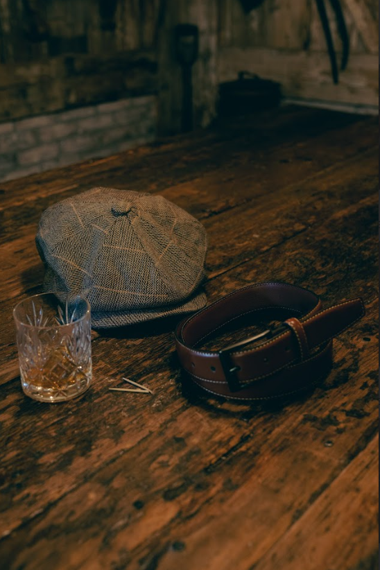 Casquette à visière marron rétro Albert - Cavani - Pet