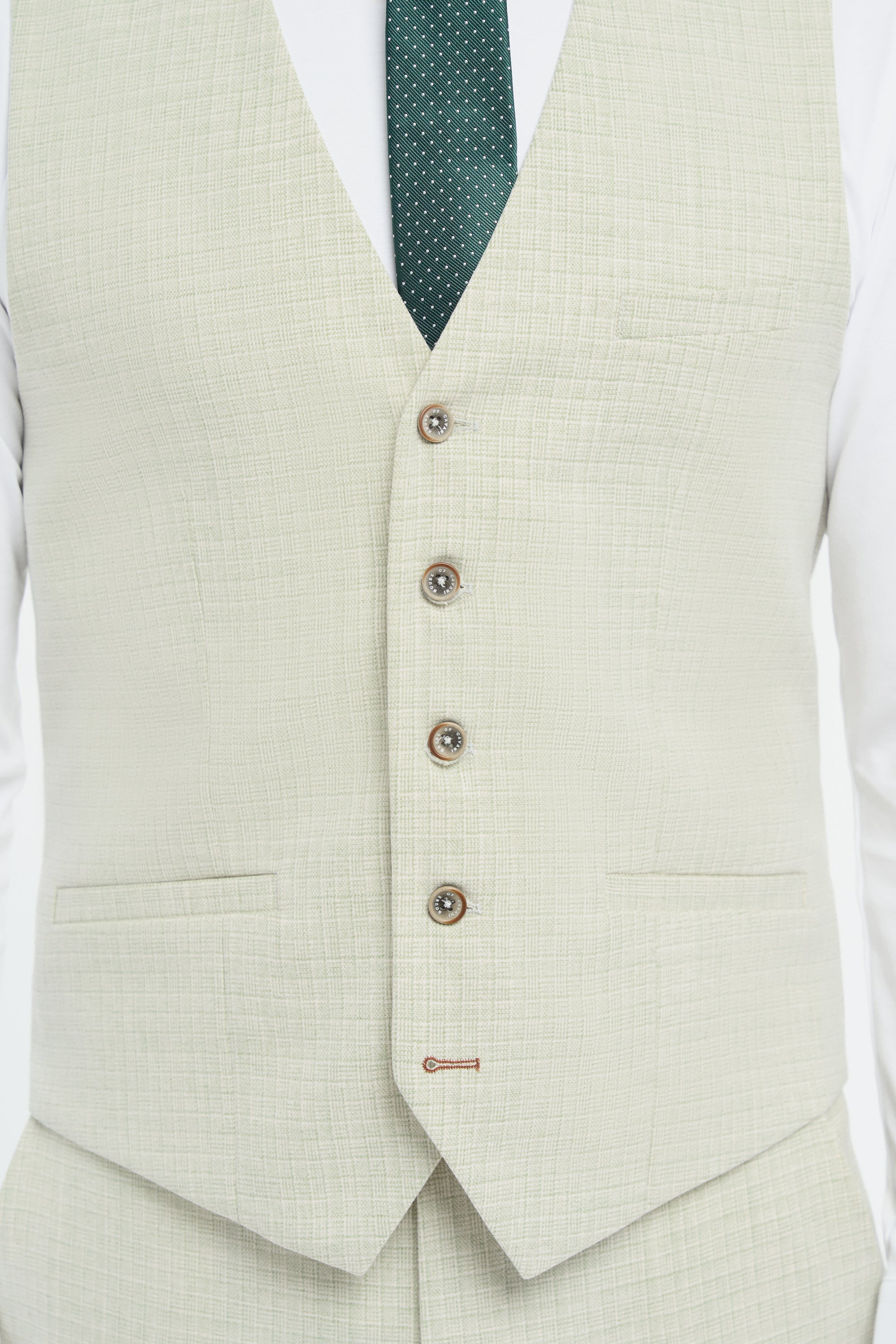 Costume trois pièces homme - Cavani Tropez Sauge