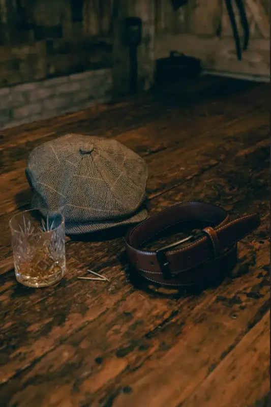 Casquette à visière marron rétro Albert - Cavani - Pet