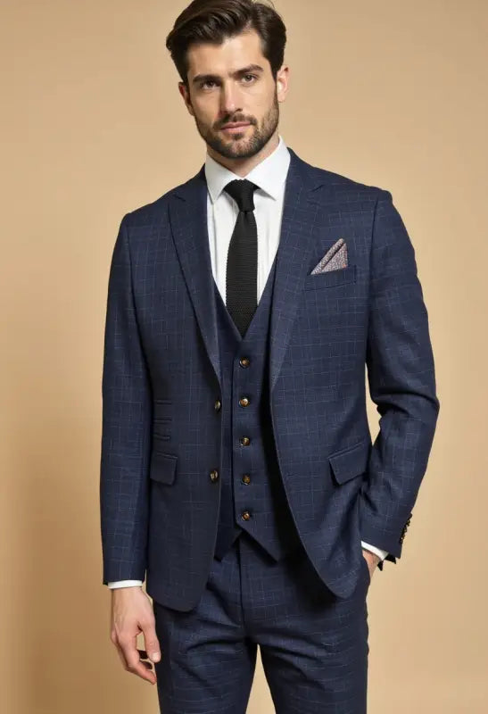 CASTLESON - Blazer Phantom Bleu Marine
