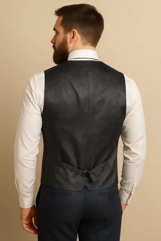 CASTLESON - Gilet Alex à Carreaux - Gilet