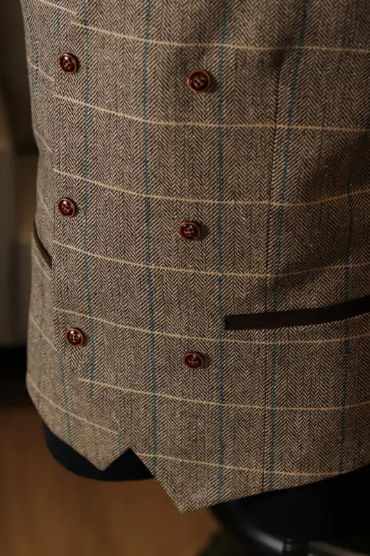 CASTLESON - Gilet Baron Brun - Gilet