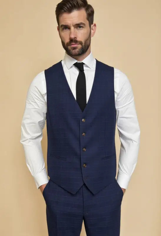CASTLESON - Gilet Phantom Bleu Marine - Gilet