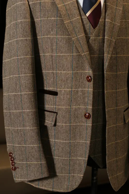 CASTLESON - Veste Baron Brun - Colbert