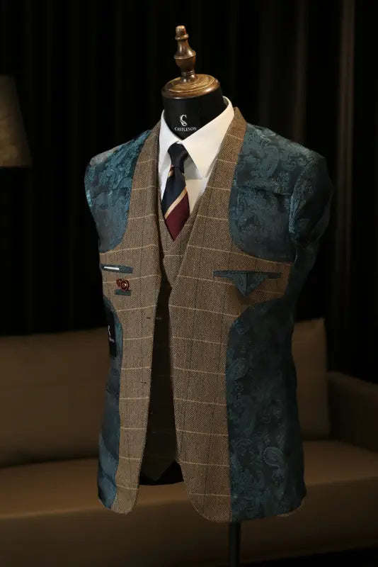 CASTLESON - Veste Baron Brun - Colbert