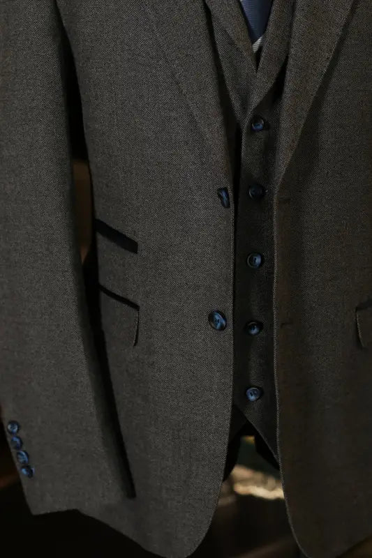 CASTLESON - Veste Chief Gris - Colbert
