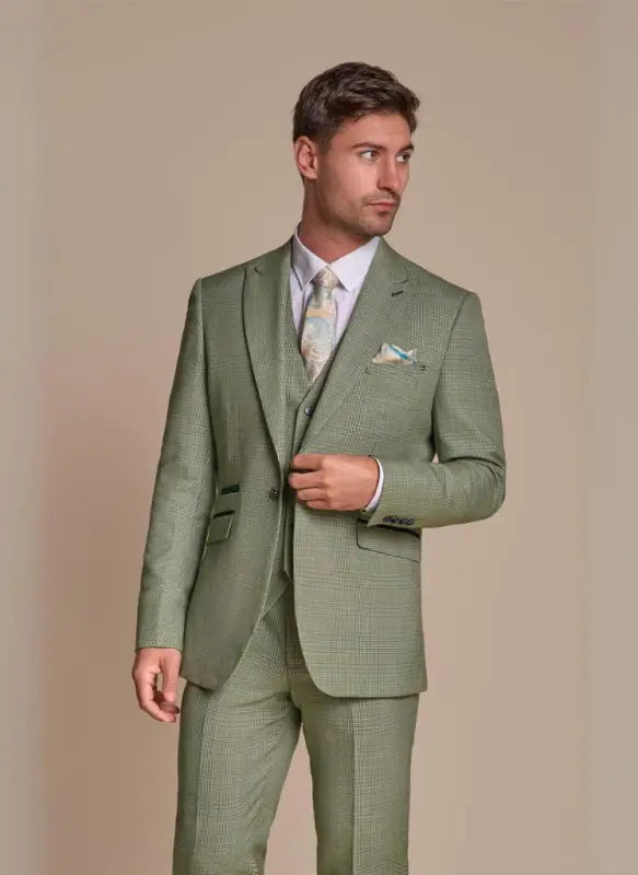 Cavani Caridi - Blazer Vert sauge