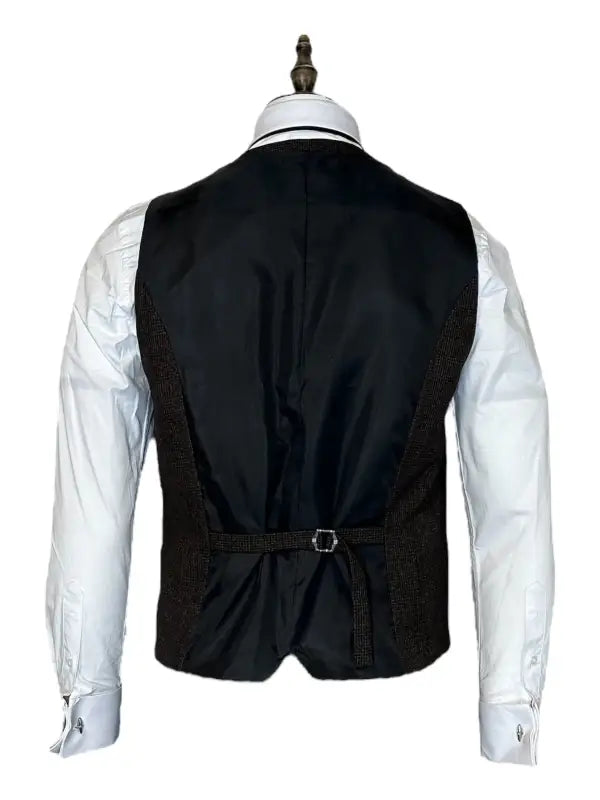 Cavani - Caridi Gilet Marron Foncé - Gilet