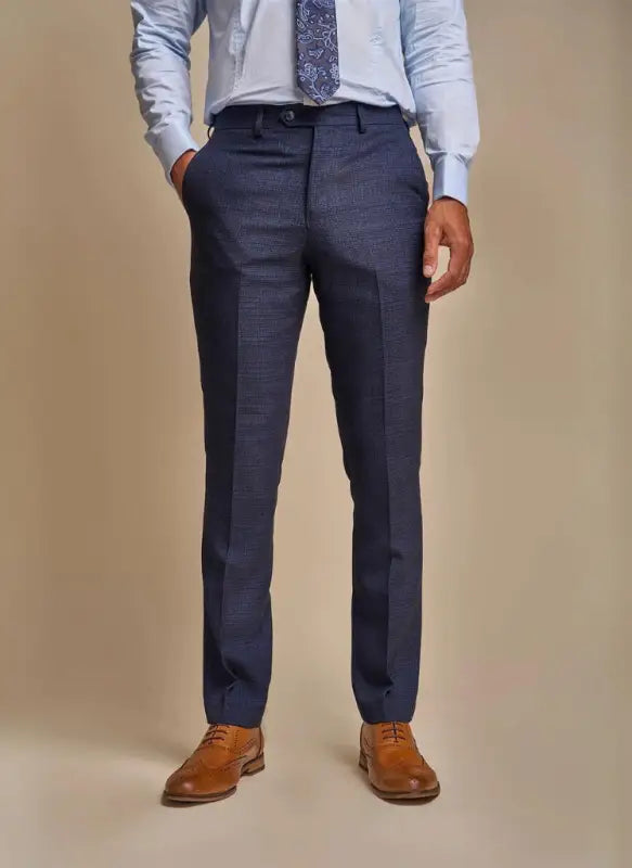 Cavani Caridi - Pantalon Bleu Marine