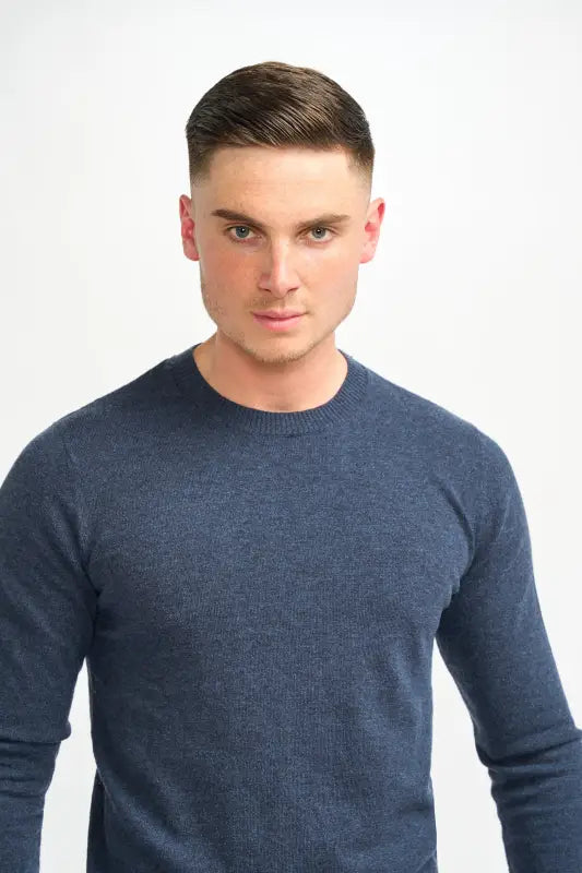 Cavani Connall Olive - Pull en maille pour hommes - pullover