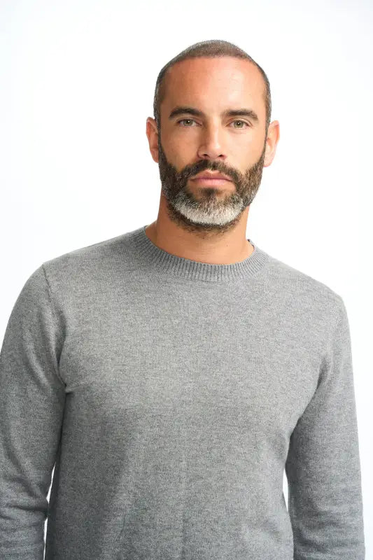 Cavani Connall Olive - Pull en maille pour hommes - pullover