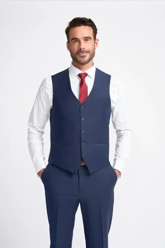 Cavani – Gilet Bond marine - Gilet