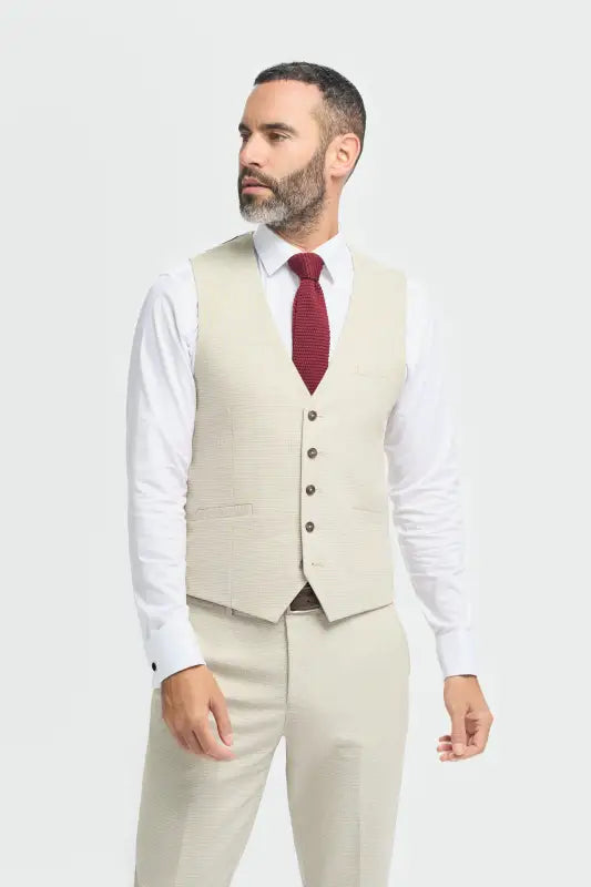 Cavani Hampton - Gilet Beige - Gilet