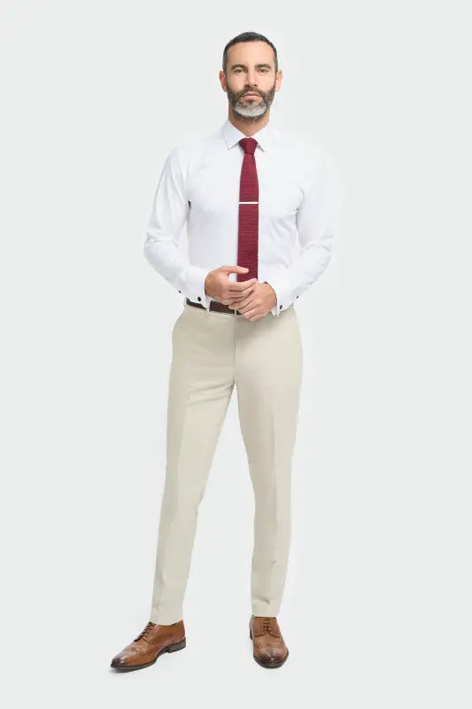 Cavani Hampton - Pantalon Beige - Pantalon
