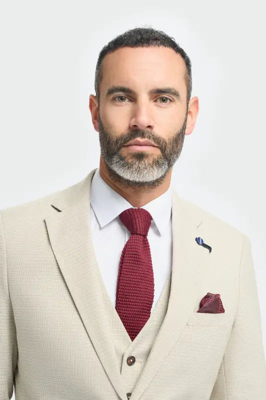 Cavani Hampton - Veste Beige - Colbert