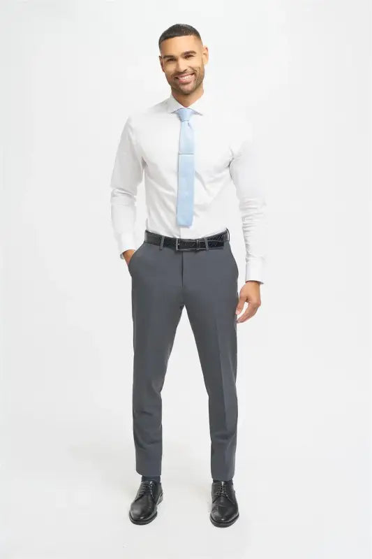 Cavani – Pantalon Bond gris anthracite - Pantalon