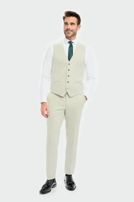 Cavani - Pantalon Tropez Sauge - Pantalon