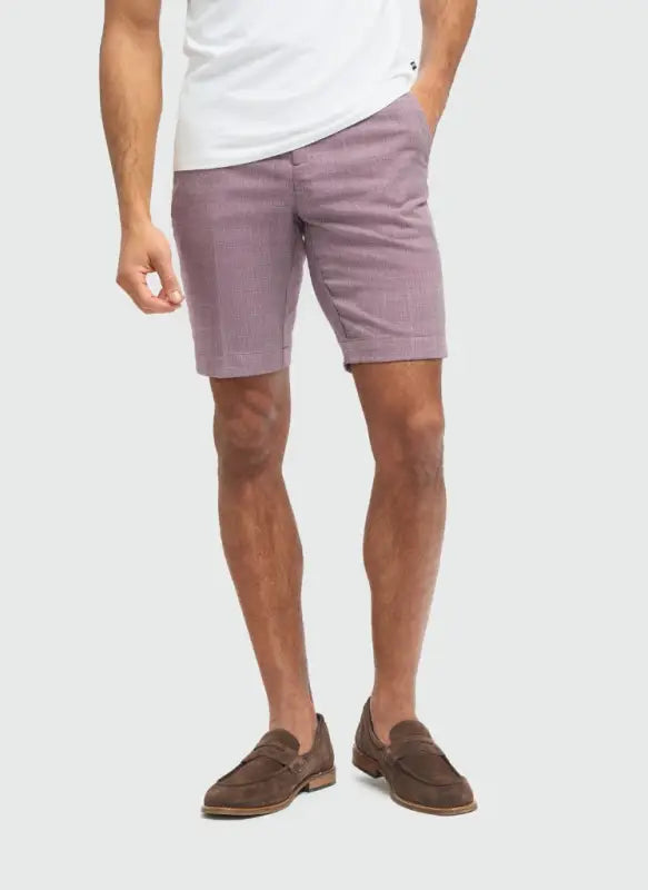 Cavani - Short homme Miami Bleu Marine - 28/XS / Lilas