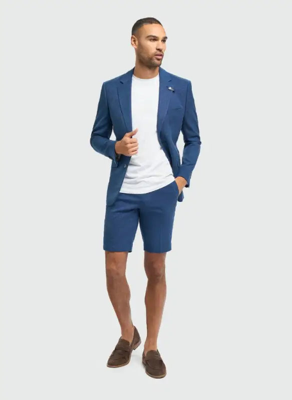 Cavani - Short homme Miami Bleu Marine - Short