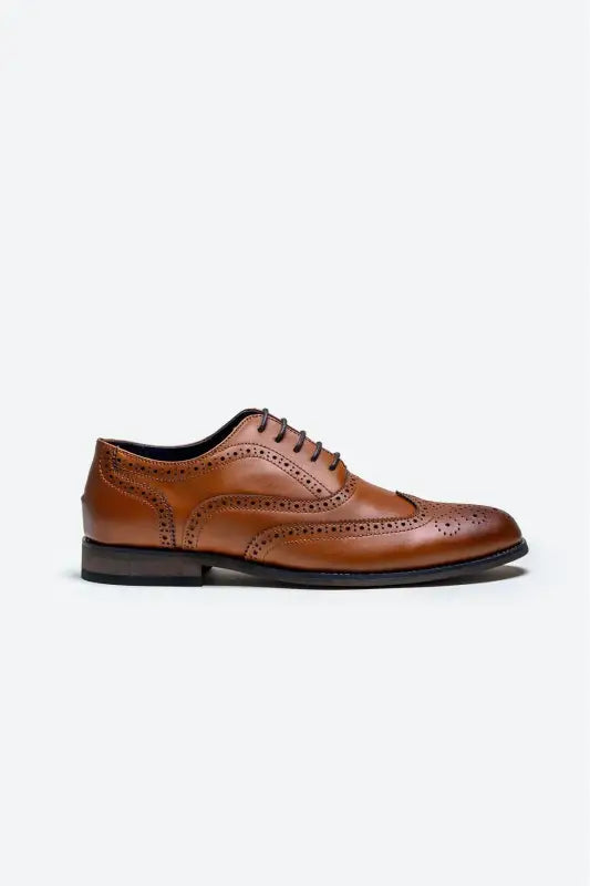 Chaussures Cavani Clark marron clair – Richelieu à bout