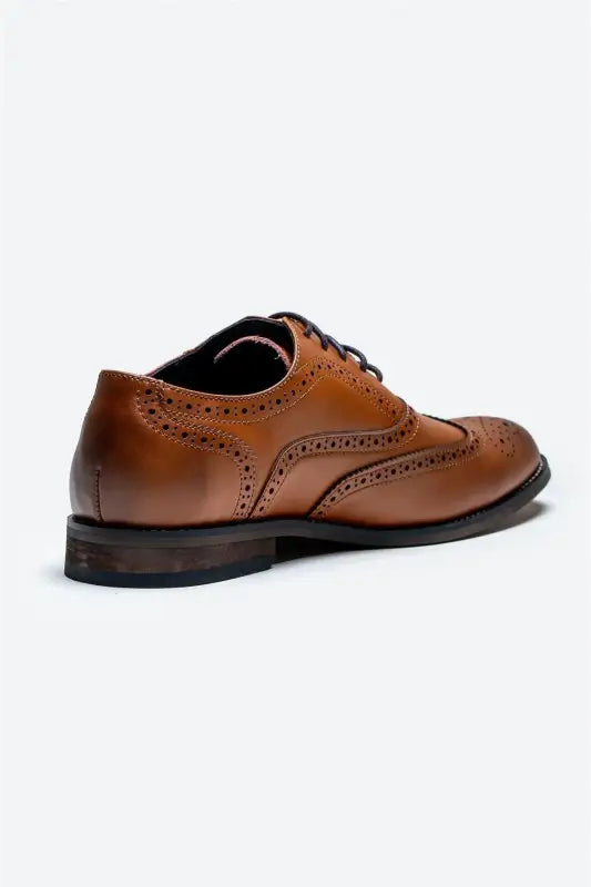 Chaussures Cavani Clark marron clair – Richelieu à bout