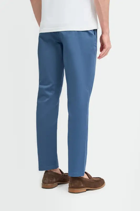 Chino pantalon homme Cobalt - Cavani Dakota - Chino