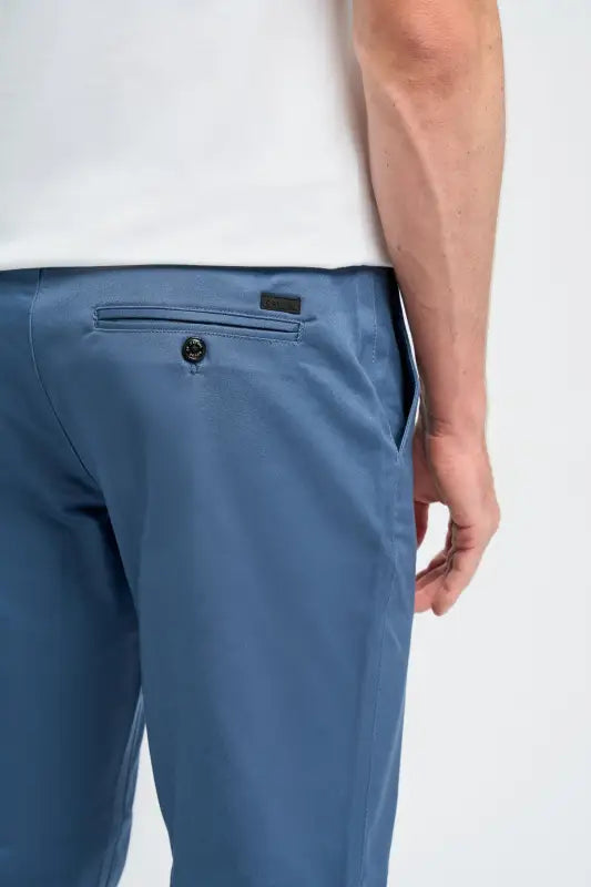 Chino pantalon homme Cobalt - Cavani Dakota - Chino