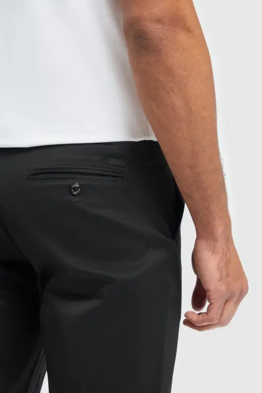 Chino pantalon homme Noir - Cavani Dakota - Chino