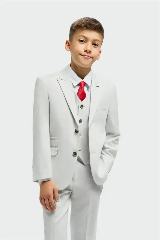 Costume trois pièces pour enfants - Tropez Ardoise - kinder