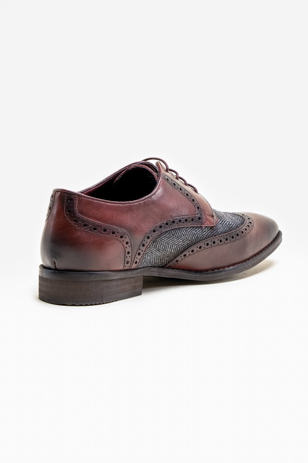 Faro Chaussures Tweed Bordeaux | Cavani Faro Bordeaux