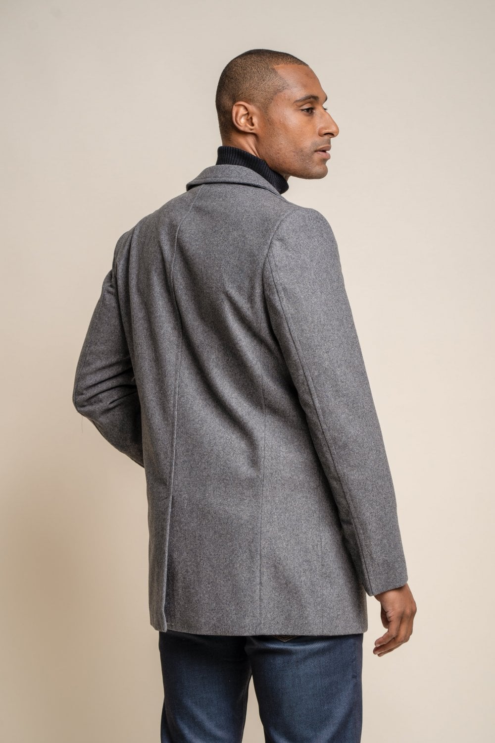 Manteau hommes Nelson - Gris - Cavani - Mantel