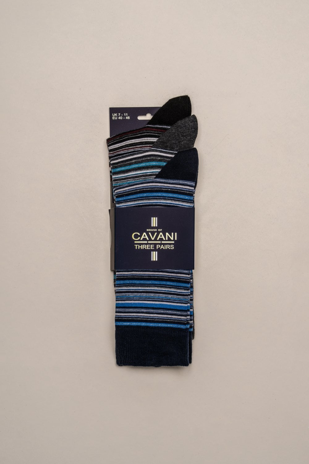 Chaussettes Cavani Tevot 3 paires - Gentleman set