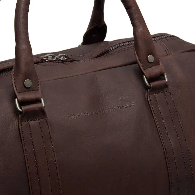 Sac de Week-end en Cuir - The Chesterfield Brand Perth Marron