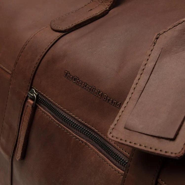 Sac de Week-end en Cuir - The Chesterfield Brand Portsmouth Marron